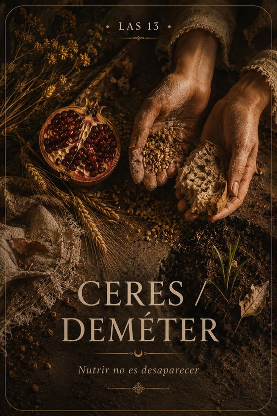 Carta Ceres / Deméter de Las 13